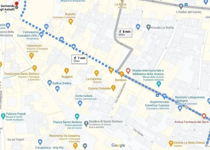 Portico Dei Servi Historical 볼로냐